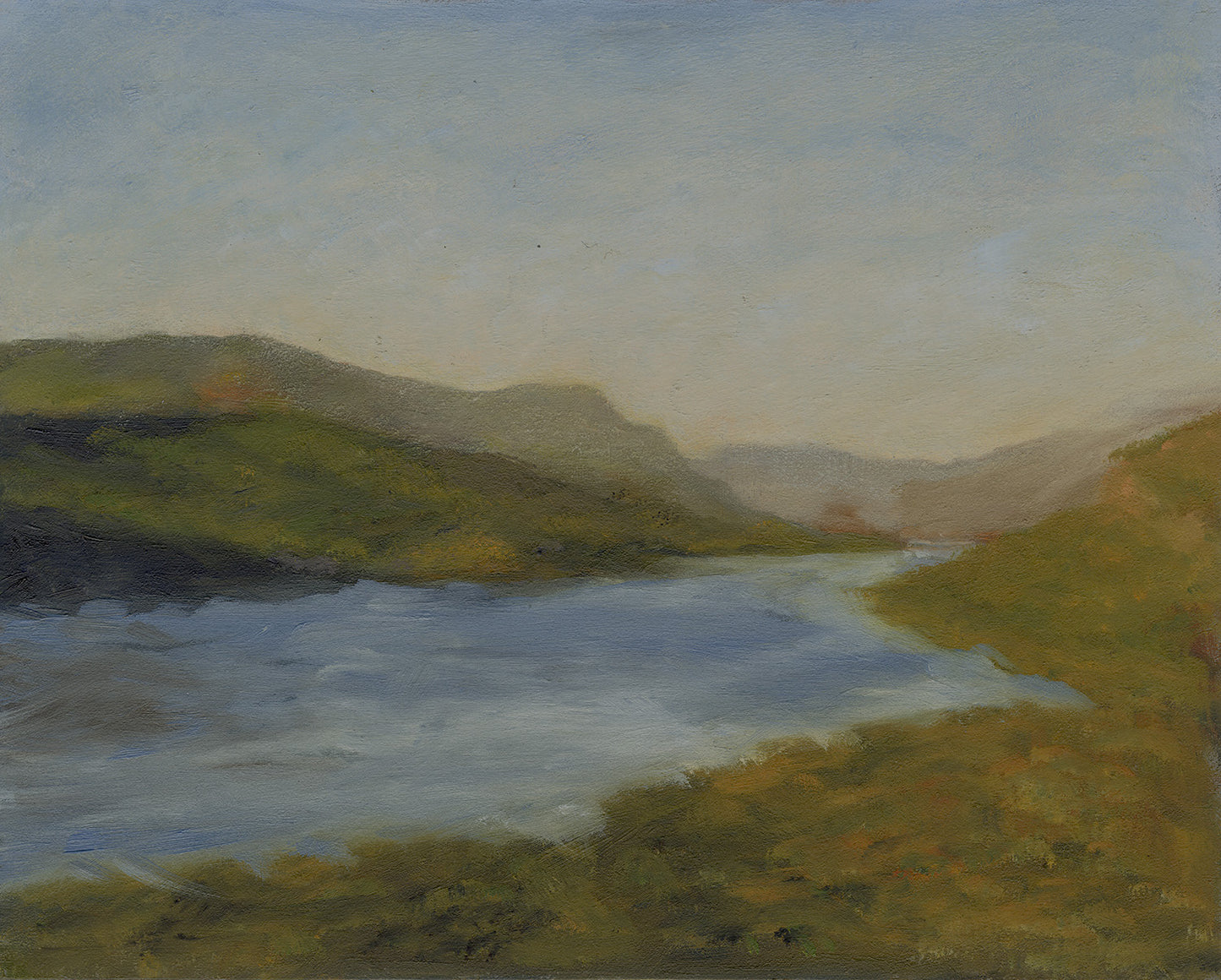 Columbia River Gorge from Crown Point | Original Oil Painting