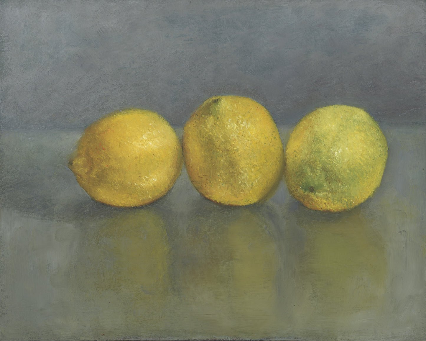 Three Lemons | Original Oil Painting